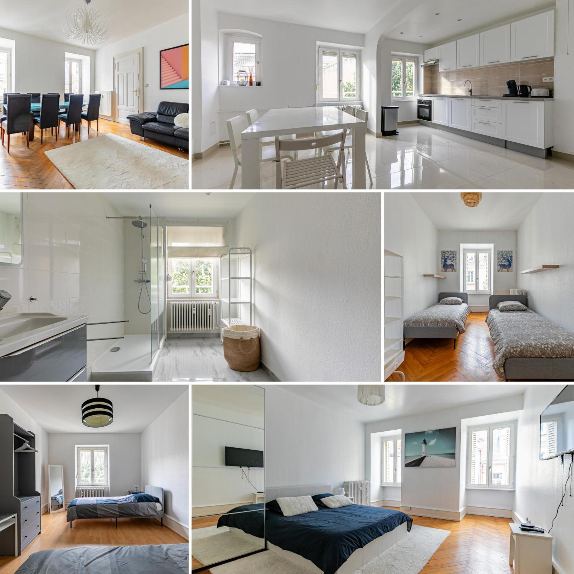 Ferienwohnung Strasbourg Hyper Centre - 120M2- F5 Exterior foto